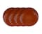 Celebrate It; 13" Thanksgiving Orange Scalloped Charger Plates, 4ct. by Celebrate It™; Category:Thanksgiving Party Supplies; Image:2